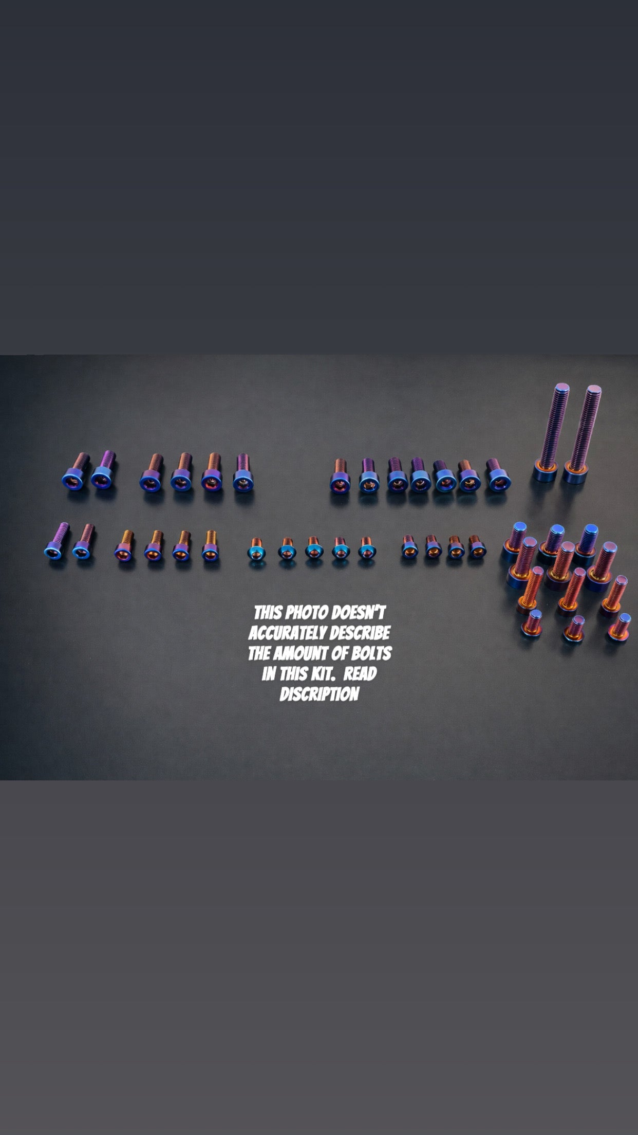 TITANIUM BOLT KIT - Surron LBX