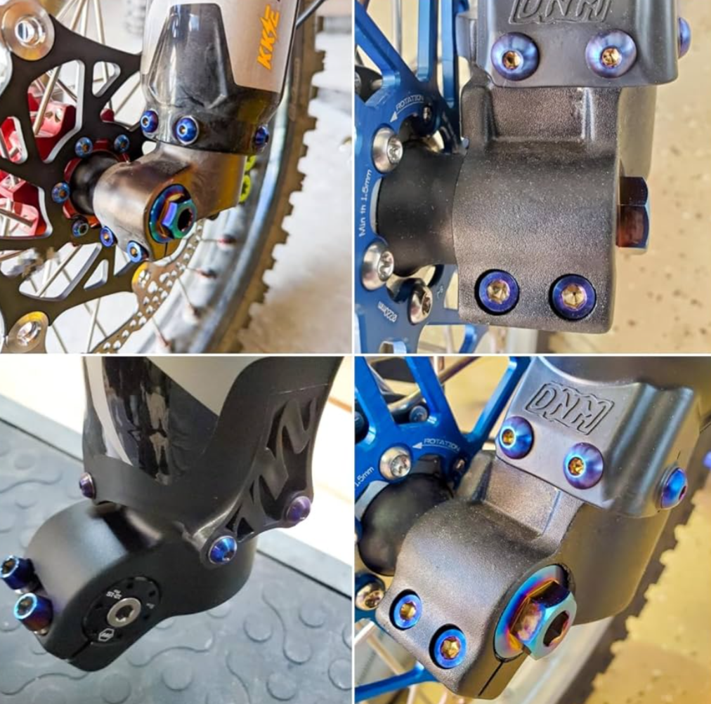 Full Titanium Bolt Set For Surron Light Bee X for Segway X160 X260 for 79Bike Falcon M