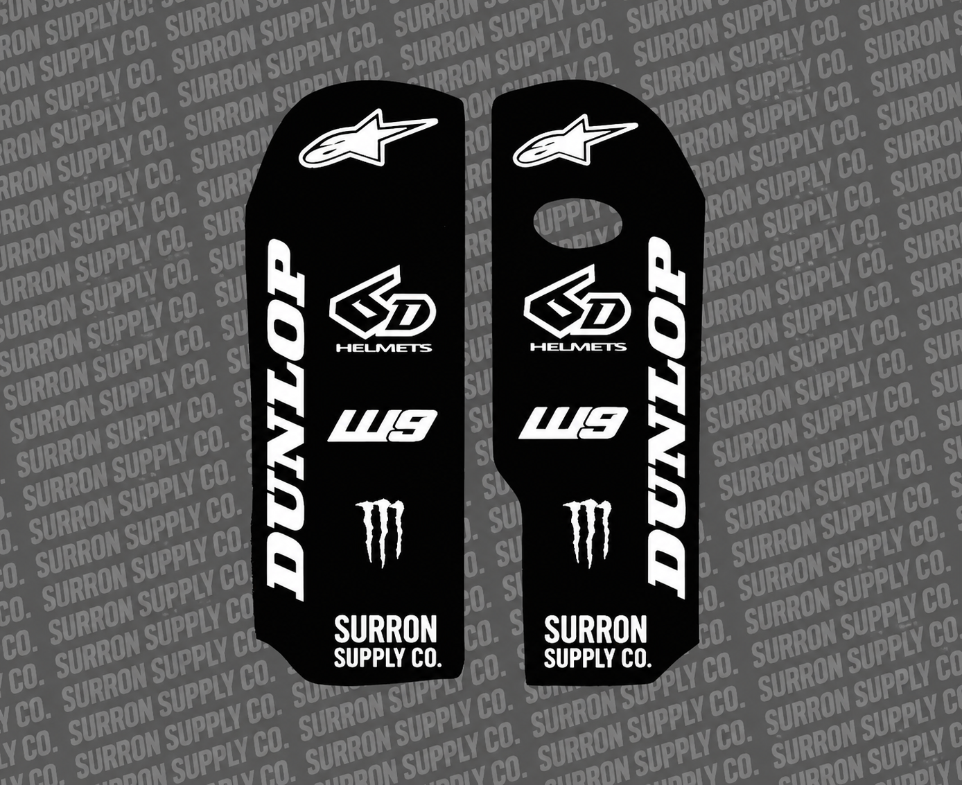Tech E39 Fork Guard Decals