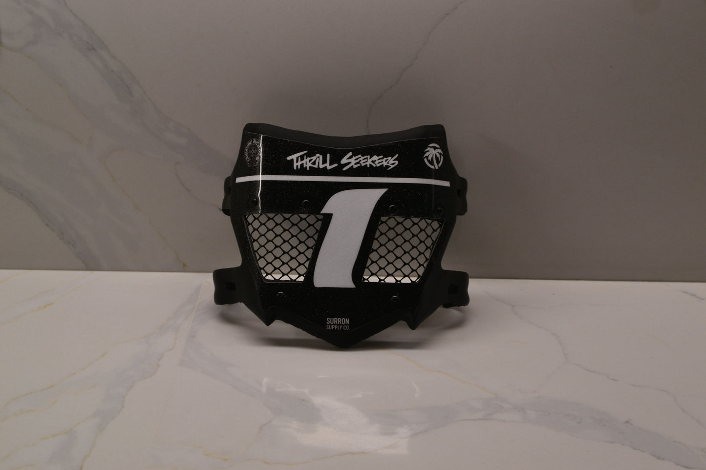 "MotoCutz" Vented Front Number Plate