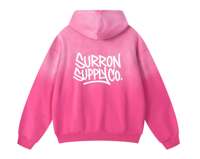 Pink Surron Supply Co Hoodie