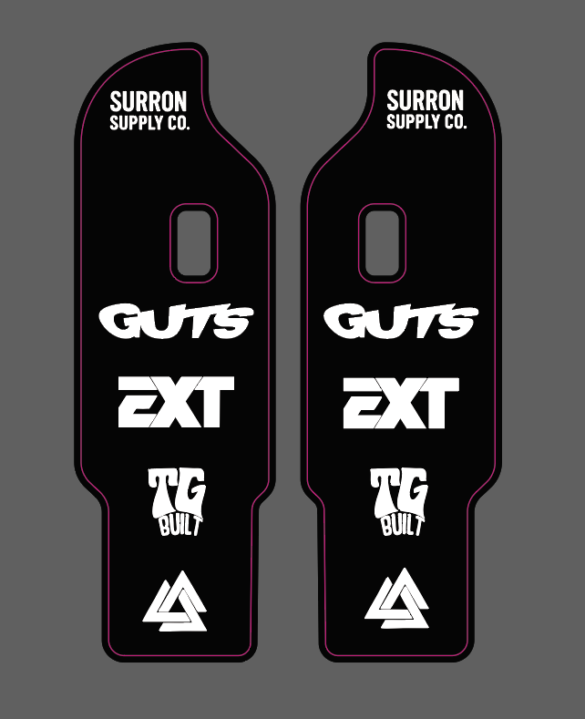 DNM Fork Guard Decals