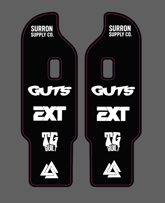DNM Fork Guard Decals