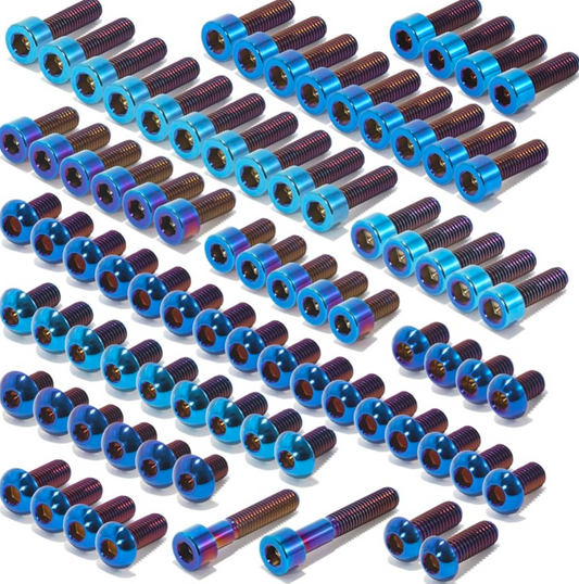 Full Titanium Bolt Set For Surron Light Bee X for Segway X160 X260 for 79Bike Falcon M